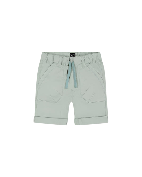 Deux Par Deux infant & boys stretch twill shorts