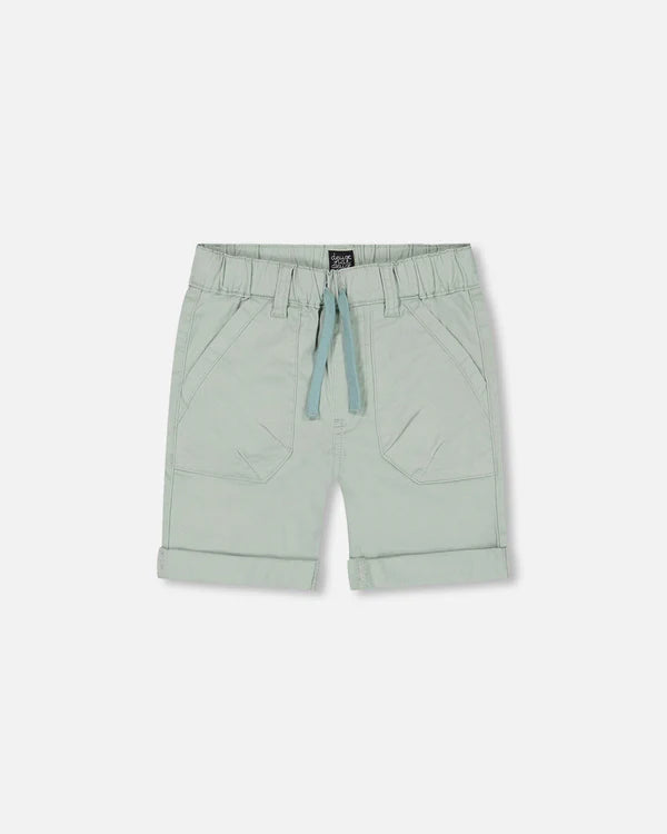 Deux Par Deux boys stretch twill shorts