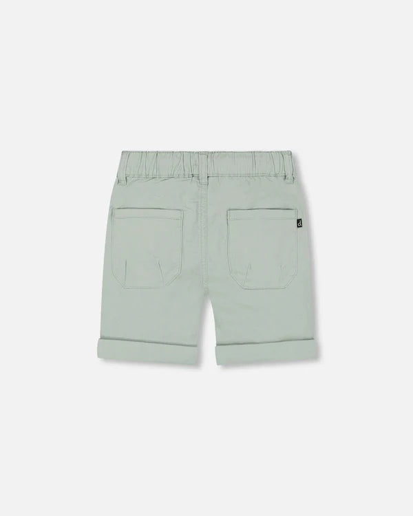 Deux Par Deux boys stretch twill shorts