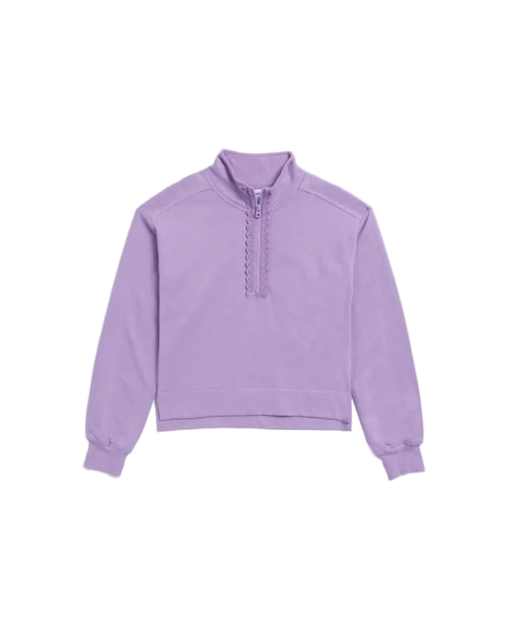Splendid girls pretty peplum sweatshirt