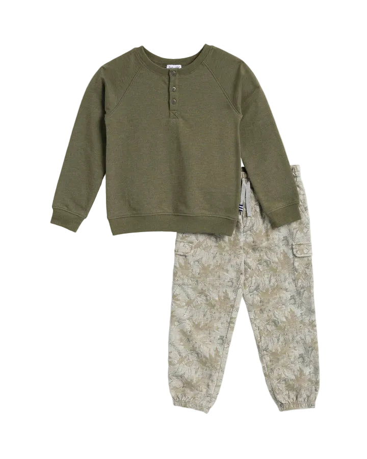 Splendid infant & boys camper sweatpant set