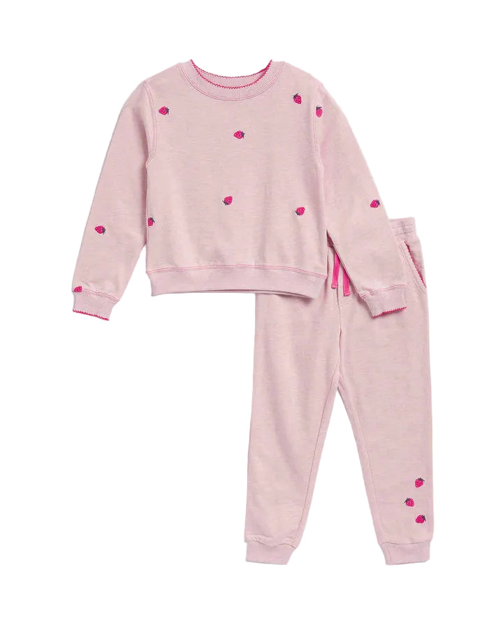Splendid infant & girls berry sweet pullover set