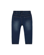 Deux Par Deux girls jeans with cat motif