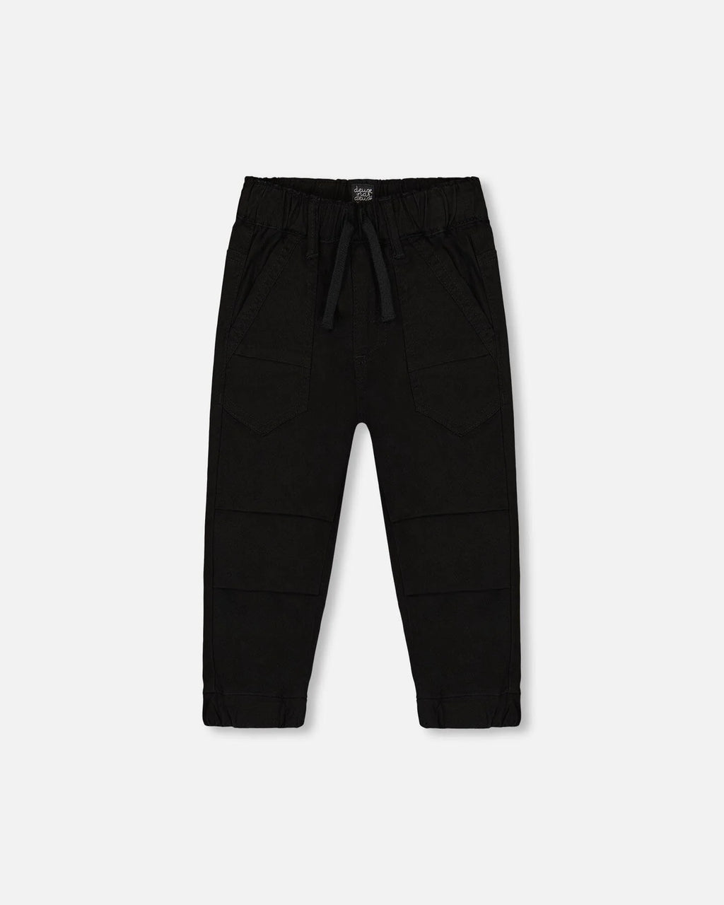 Deux Par Deux boys stretch twill joggers