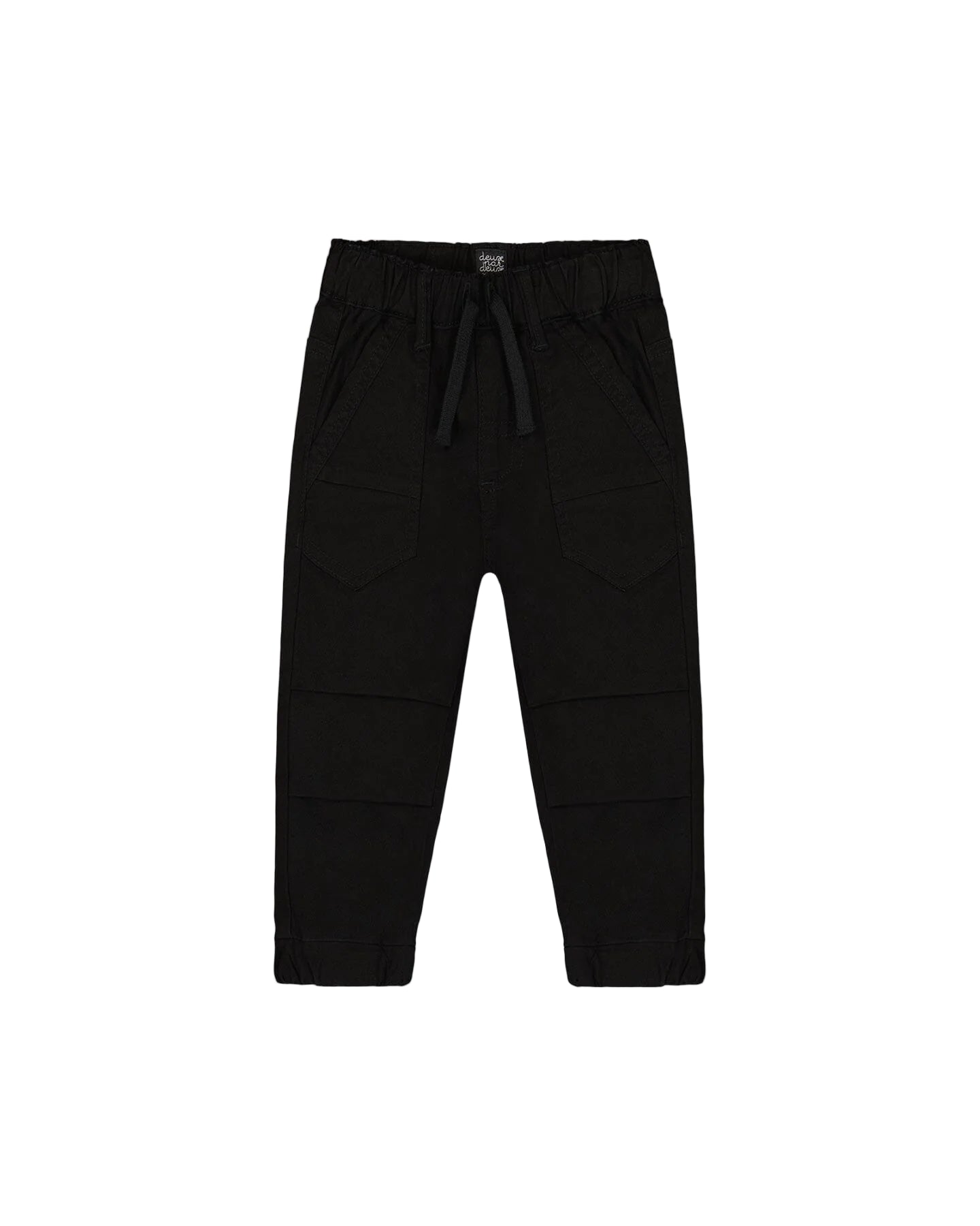 Deux Par Deux boys stretch twill joggers