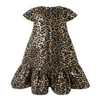 Rachel Riley girls leopard damask dress