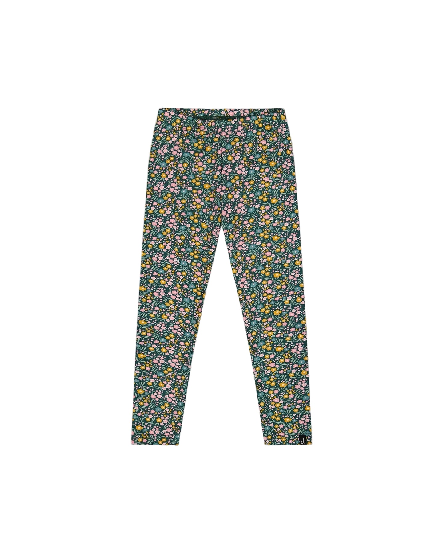 Deux Par Deux girls flower print leggings