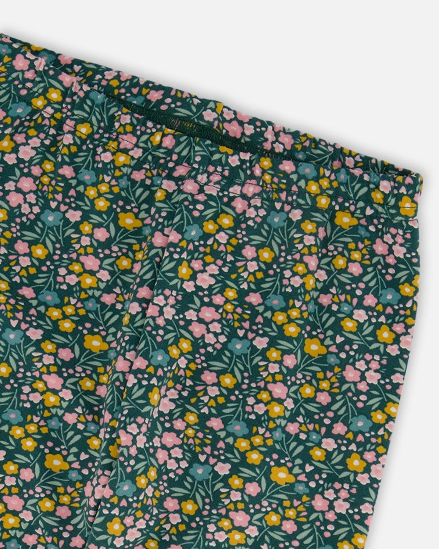 Deux Par Deux girls flower print leggings