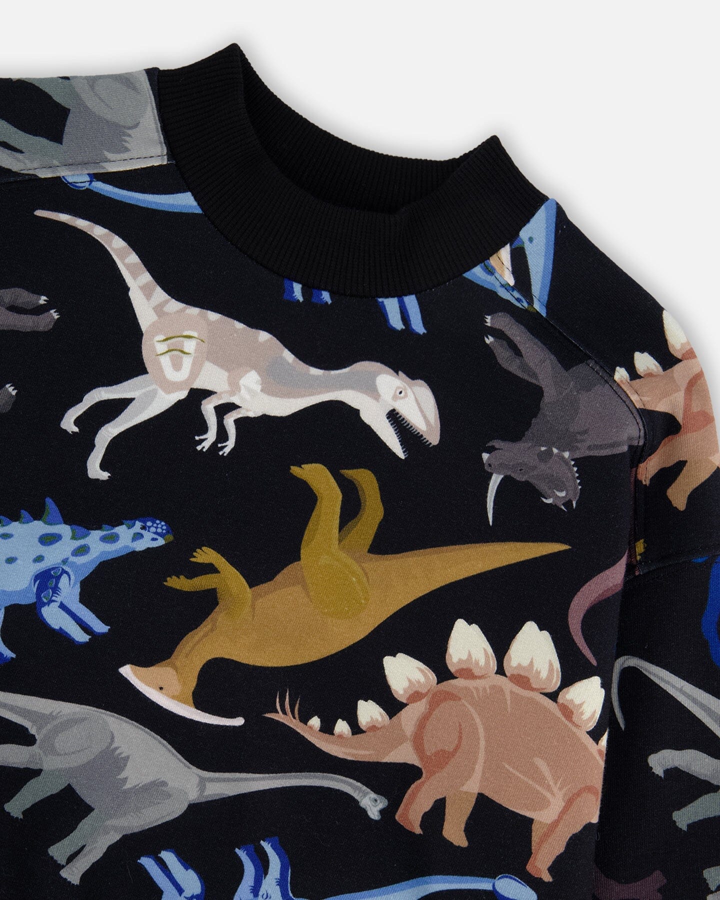 Deux Par Deux kids dinosaur print sweatshirt