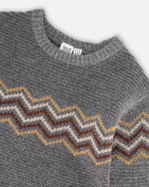 Deux Par Deux boys knit sweater