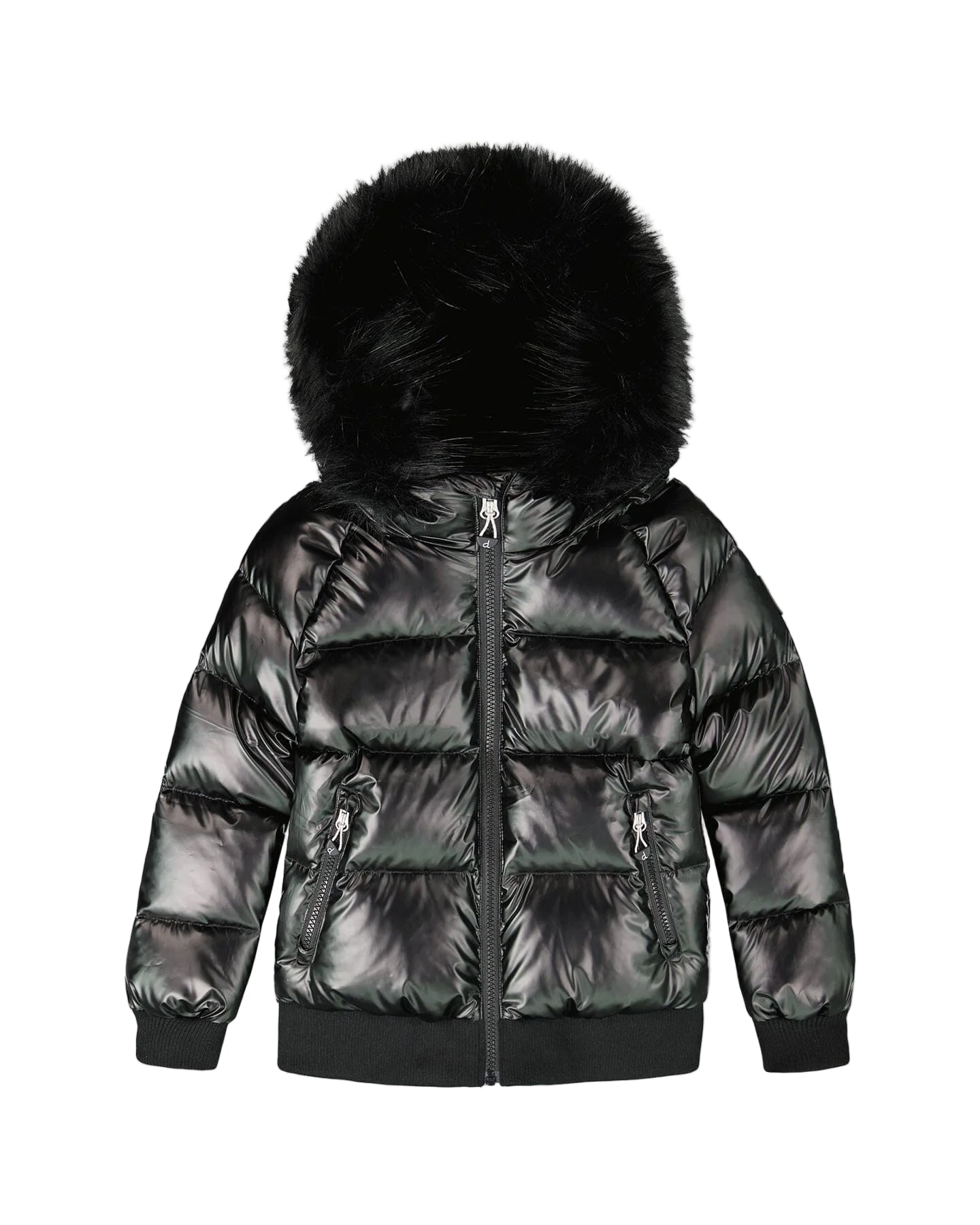 Deux Par Deux kids puffy jacket