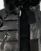 Deux Par Deux kids puffy jacket