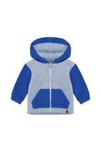 Deux Par Deux infant sherpa hooded jacket