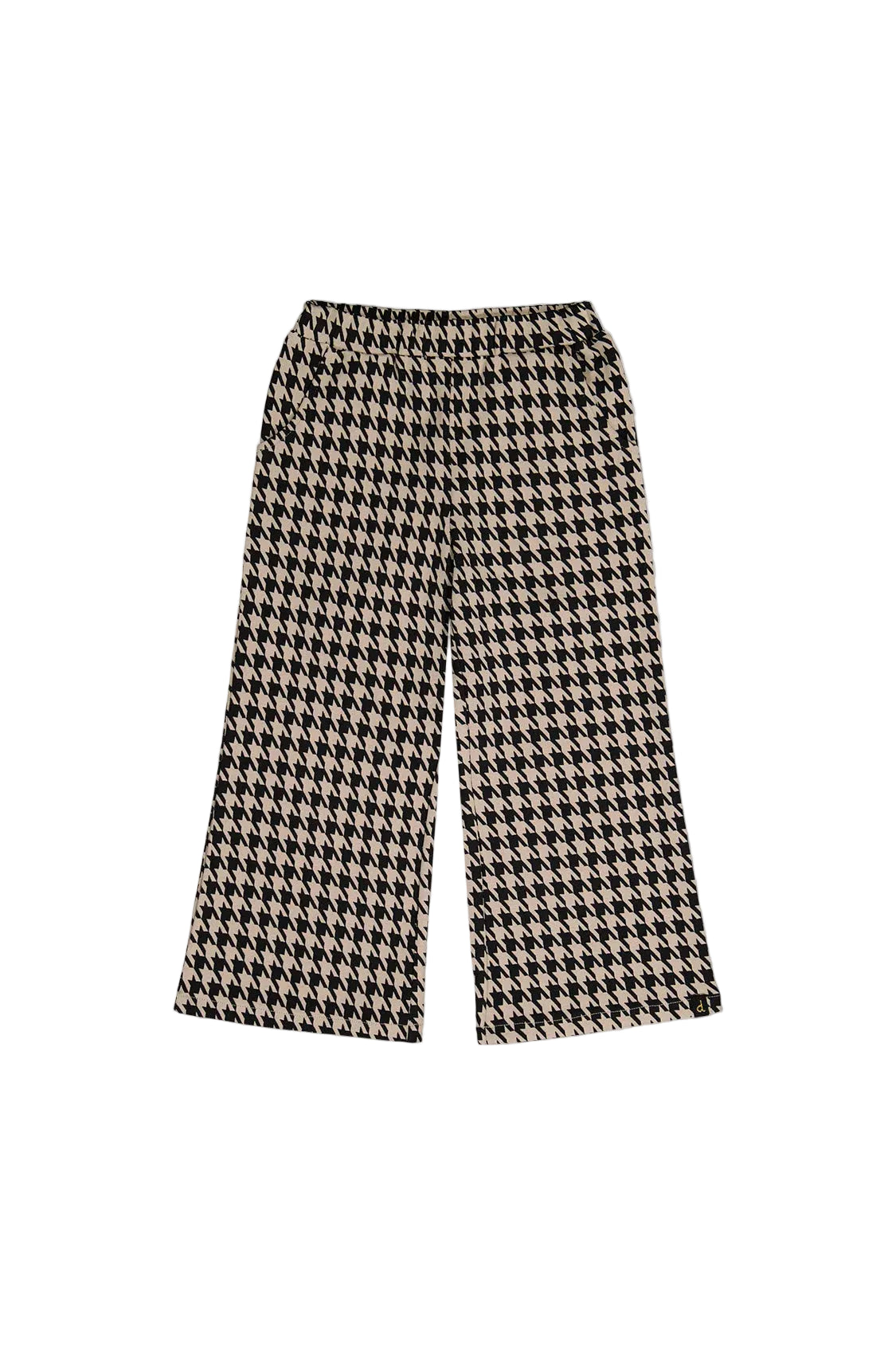 Deux Par Deux girls houndstooth flare pants