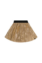 Deux Par Deux girls gold shimmer skirt
