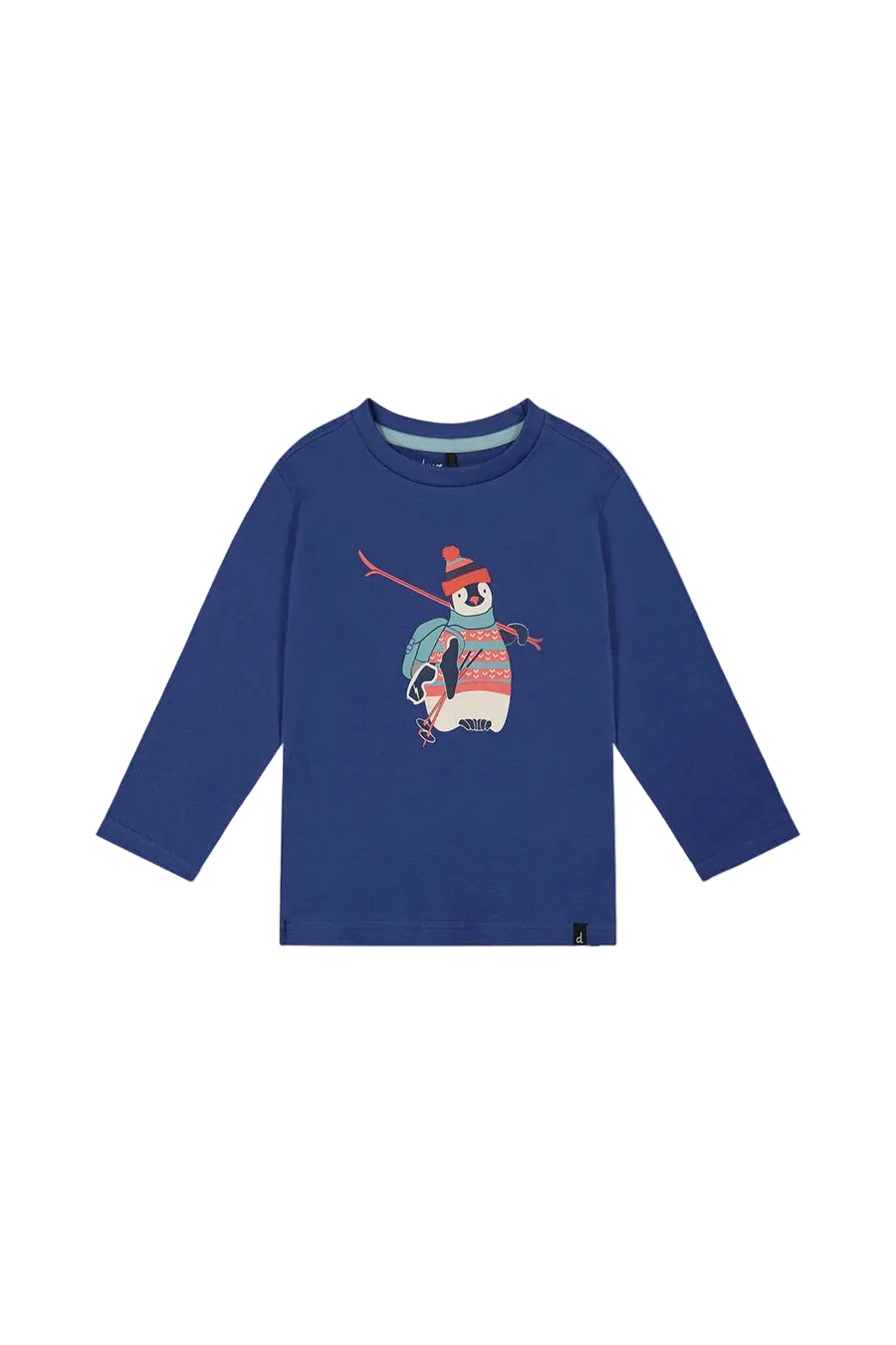 Deux Par Deux infant & boys penguin graphic long sleeve tee