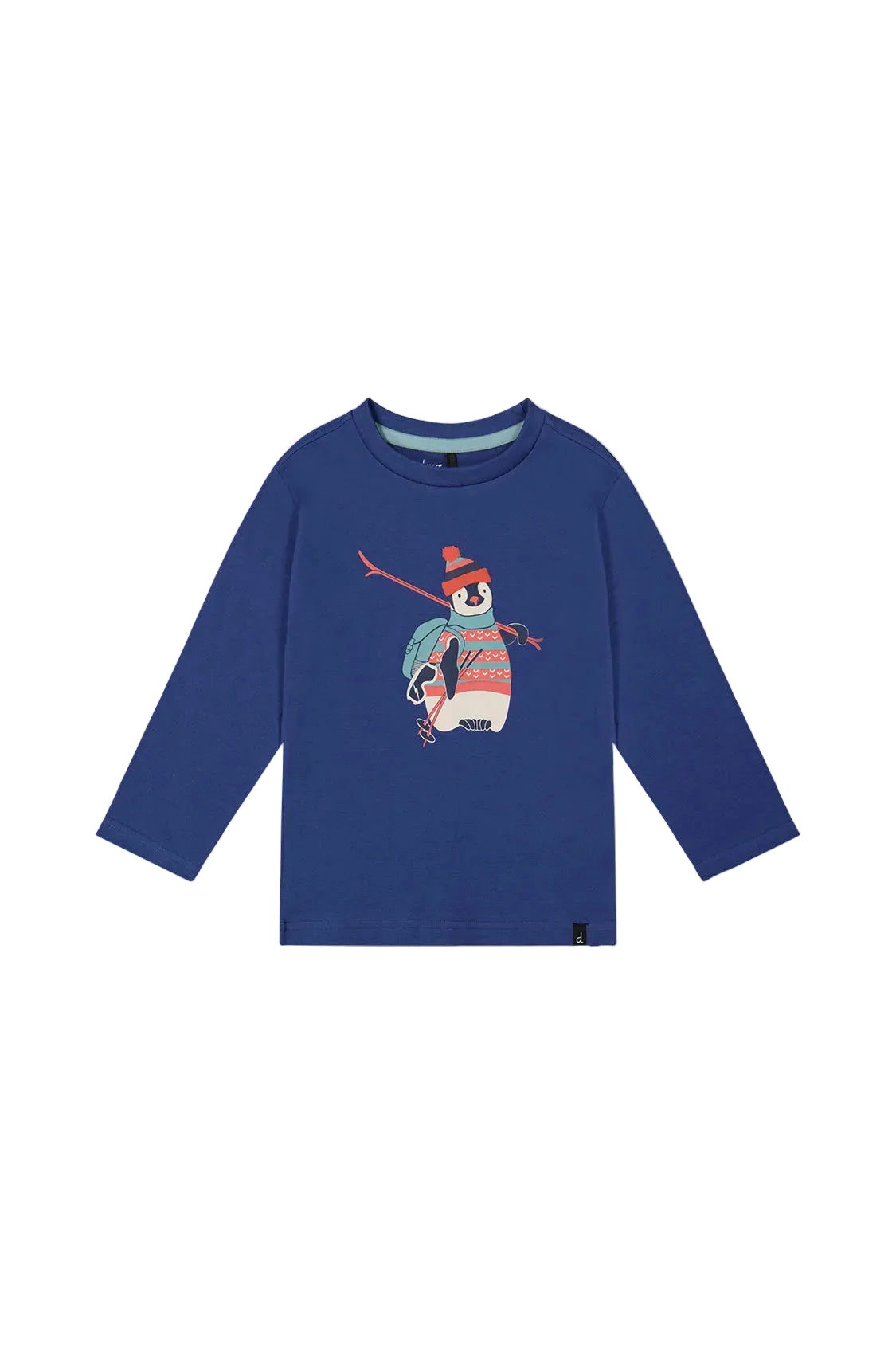 Deux Par Deux infant & boys penguin graphic long sleeve shirt