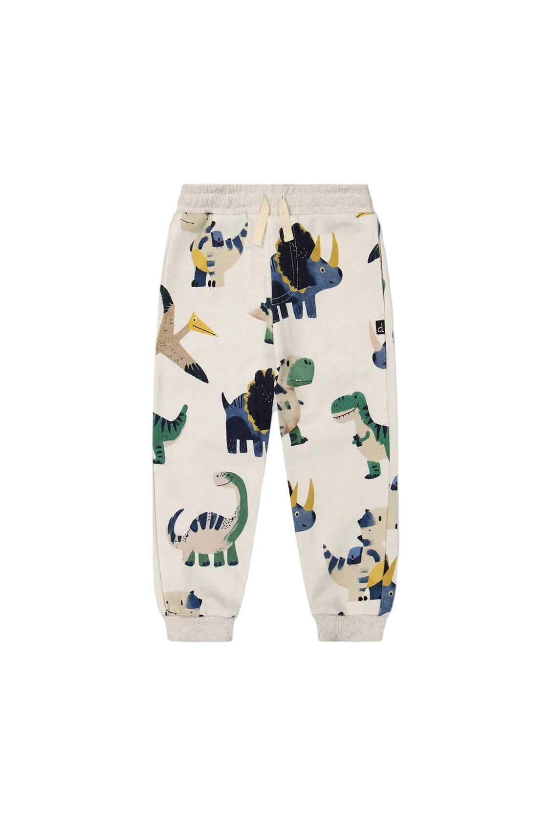 Deux Par Deux infant boys dinosaur print sweatpants