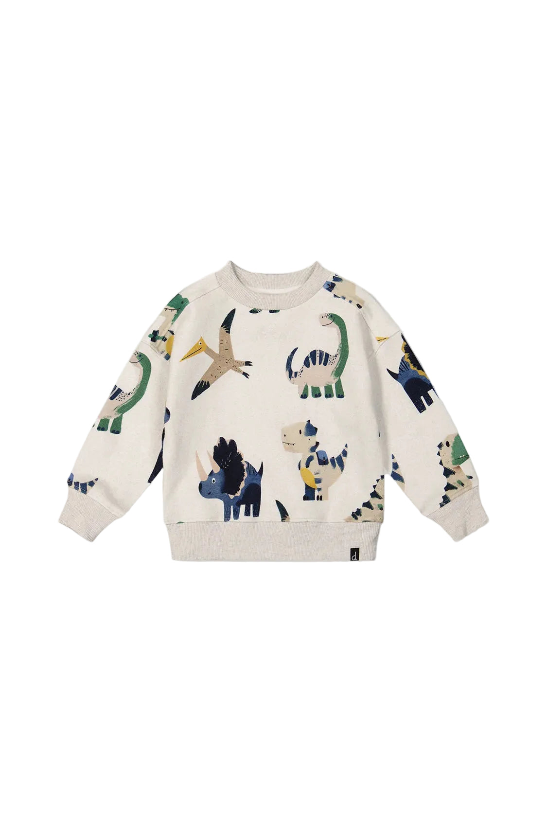 Deux Par Deux infant & boys dinosaur print sweatshirt