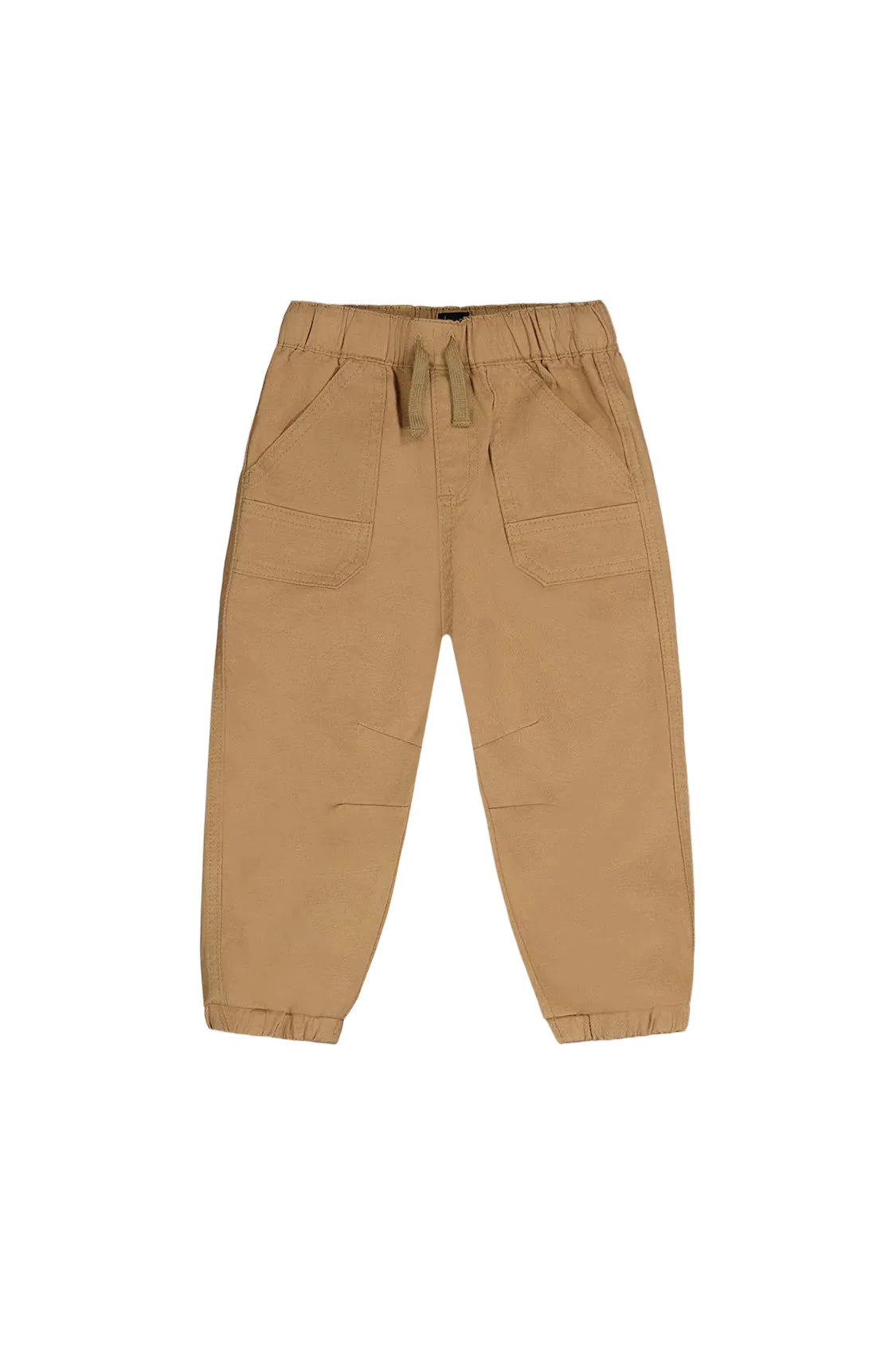 Deux Par Deux boys stretch canvas joggers