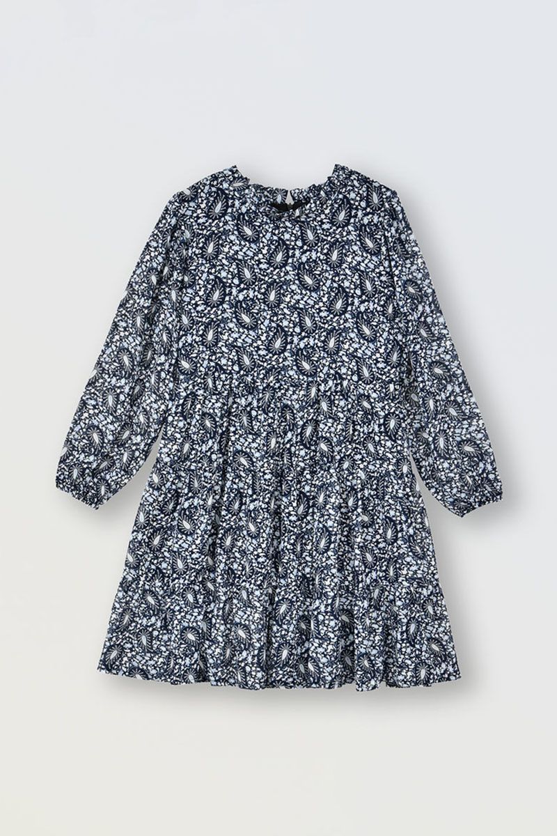 Molly Bracken girls printed long sleeve dress