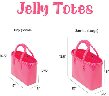 Tiny Treats jumbo jelly tote