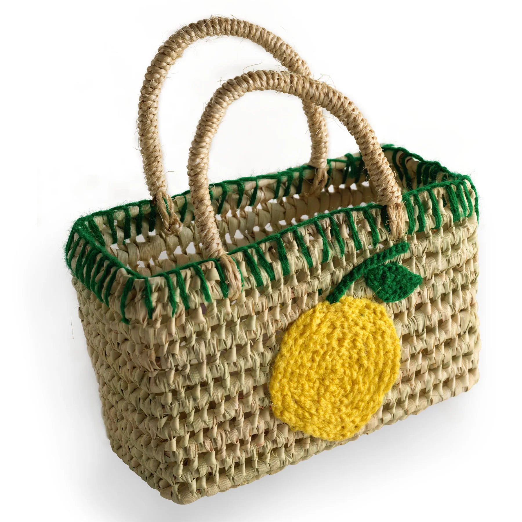 Rachel Riley lemon mini beach bag