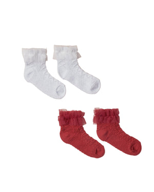 Noralee infant & girls ruffle socks