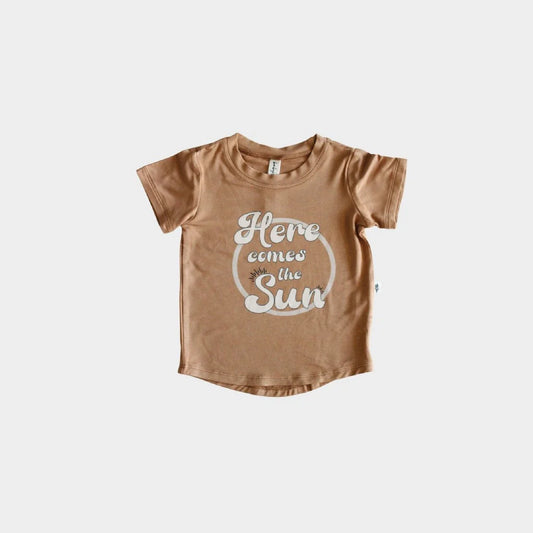 Babysprouts infant & kids here comes the sun tee