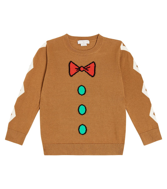 Stella McCartney kids gingerbread sweater