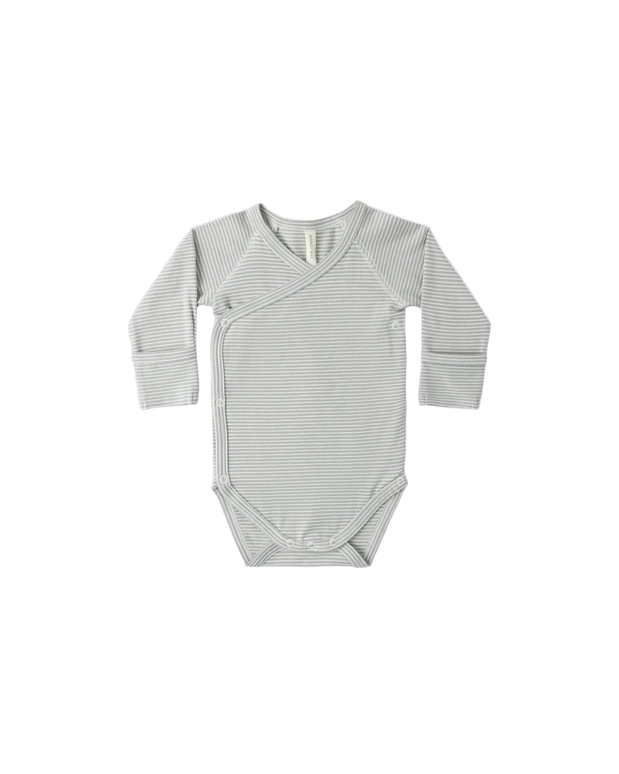 Quincy Mae infant side snap onesie