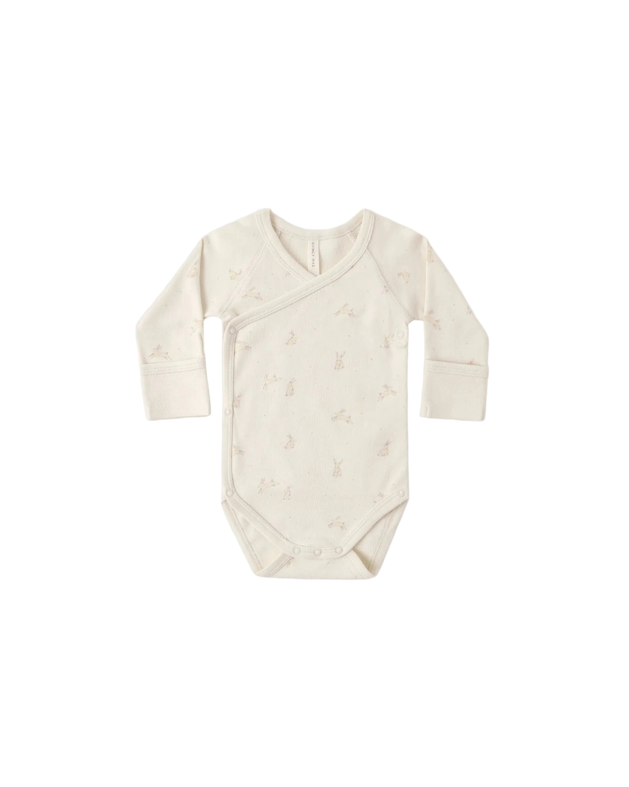 Quincy Mae infant side snap onesie