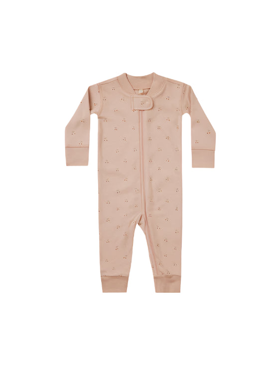 Quincy Mae infant zip long sleeve sleeper