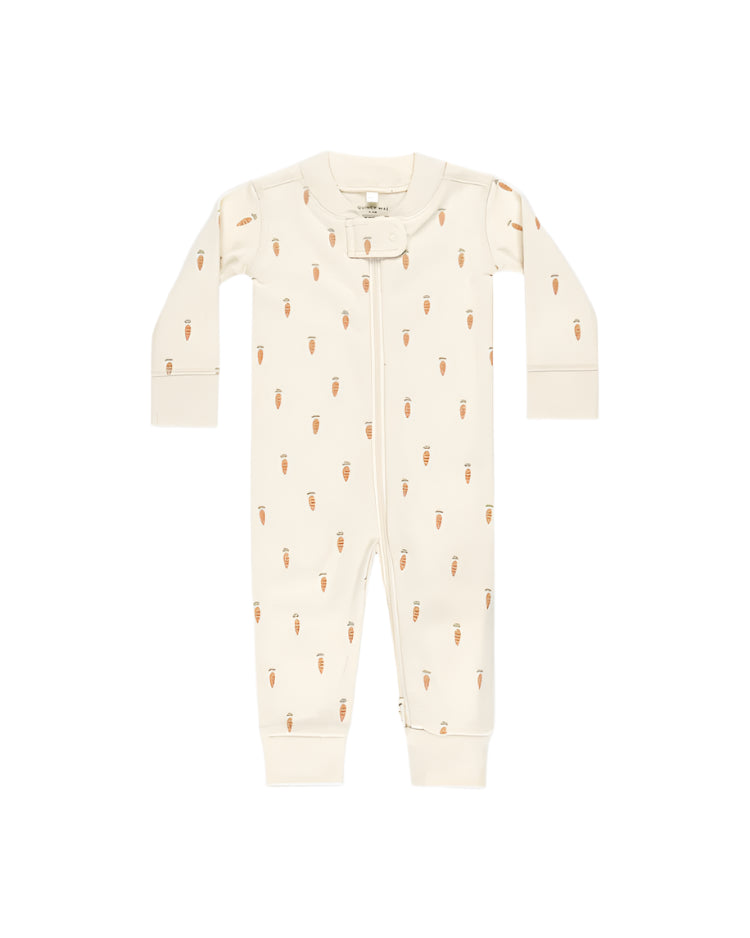 Quincy Mae infant zip long sleeve sleeper
