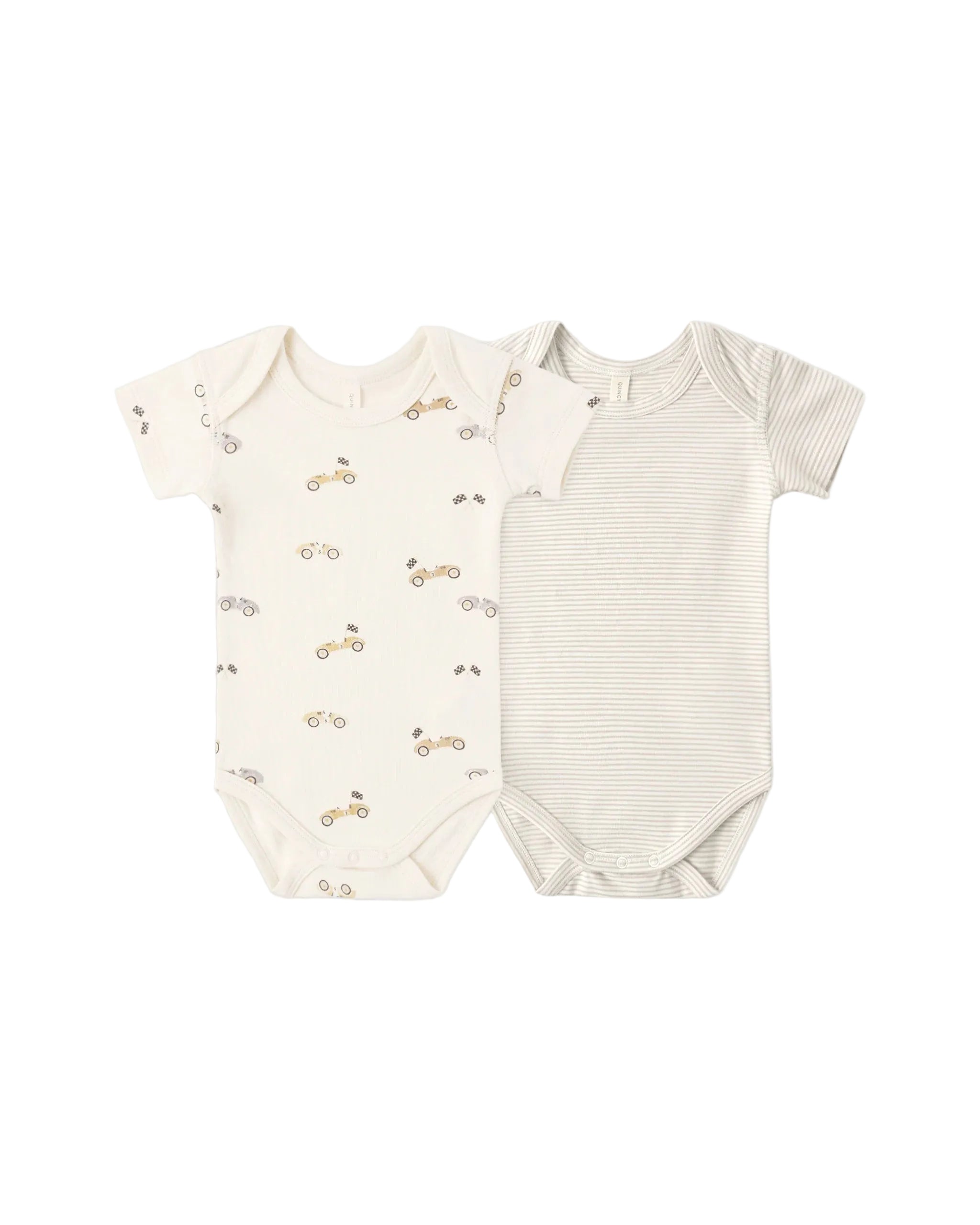 Quincy Mae infant short sleeve bodysuit 2-pack