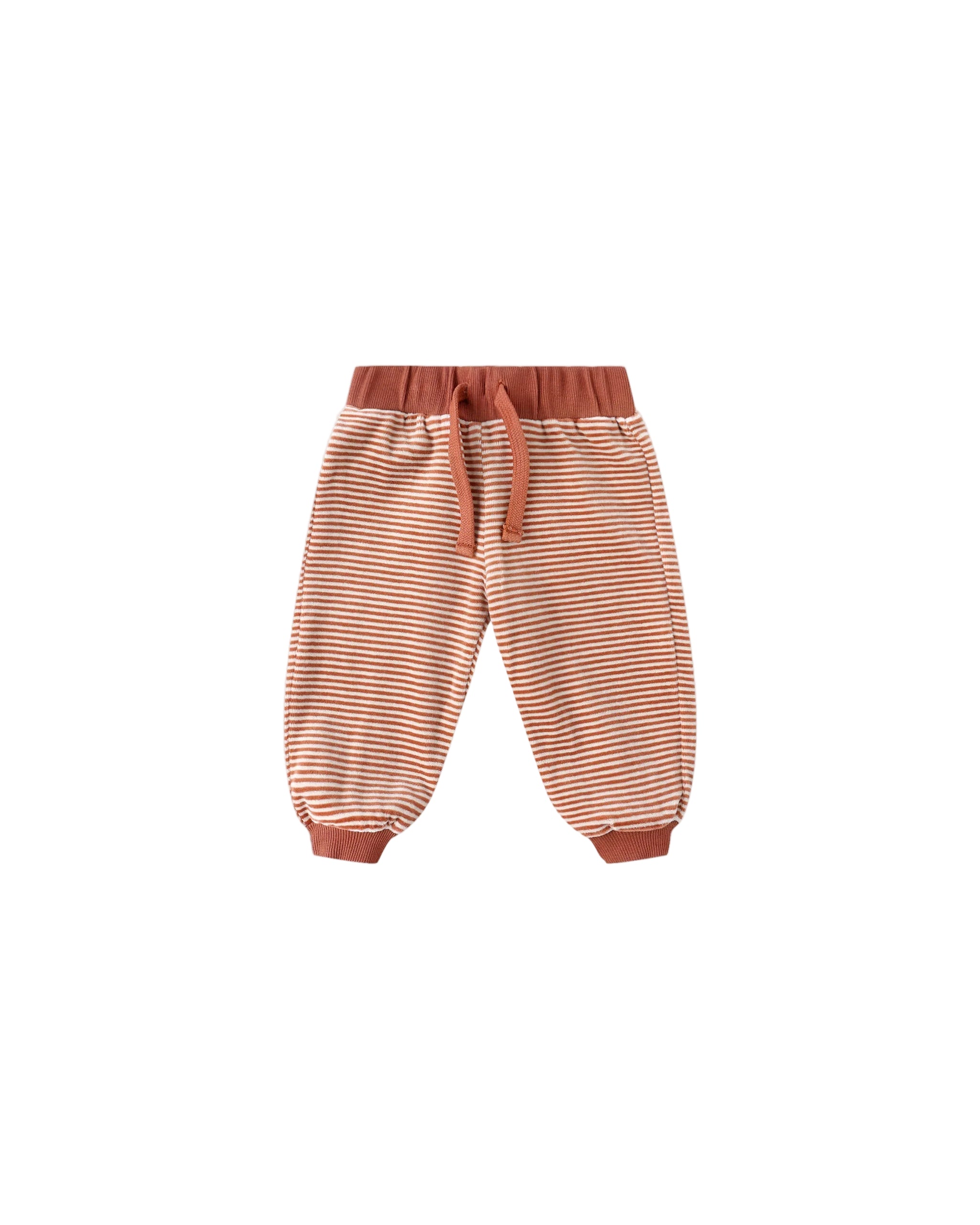 Quincy Mae infant & kids relaxed velour sweatpants