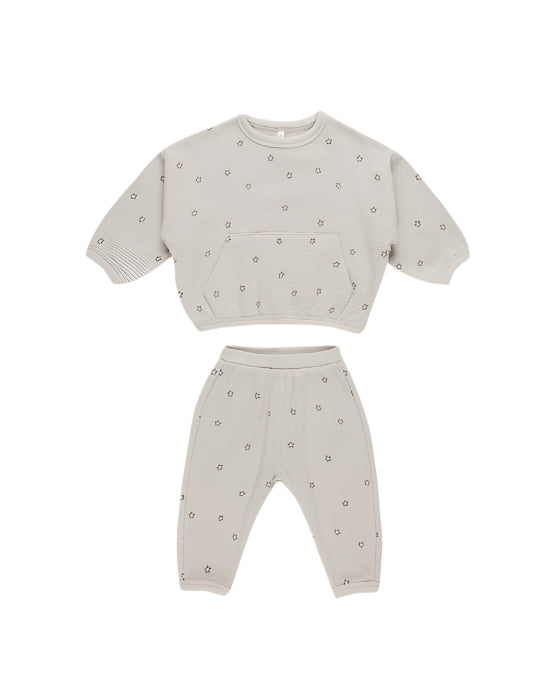 Quincy Mae infant waffle slouch set
