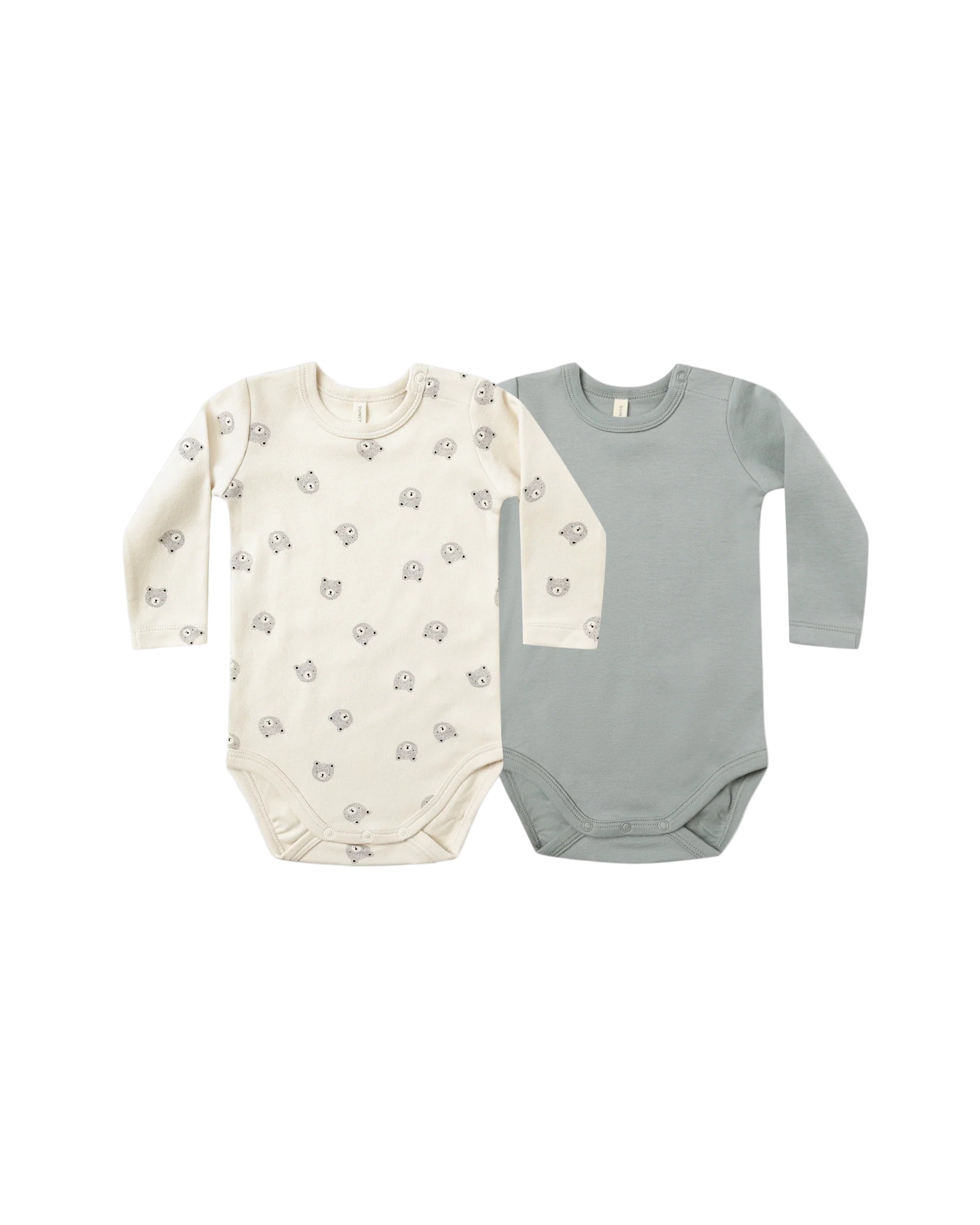 Quincy Mae infant 2-pack jersey bodysuits