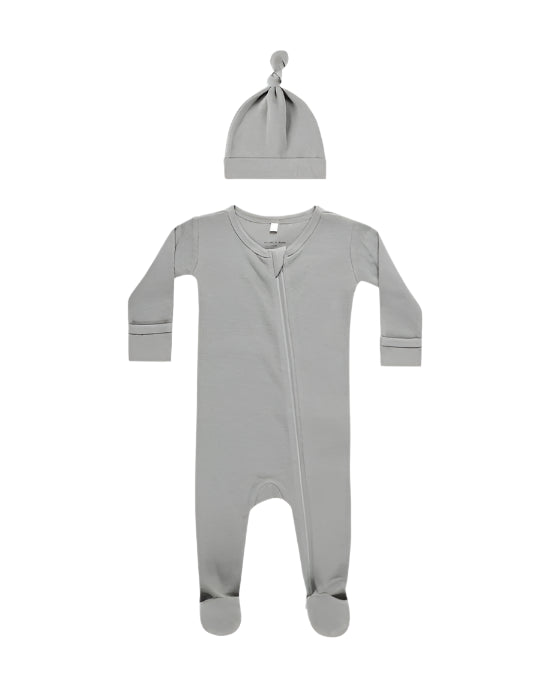 Quincy Mae infant waffle sleep set