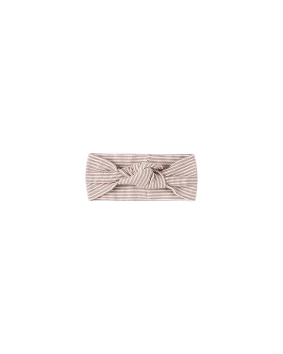 Quincy Mae ribbed knotted headband