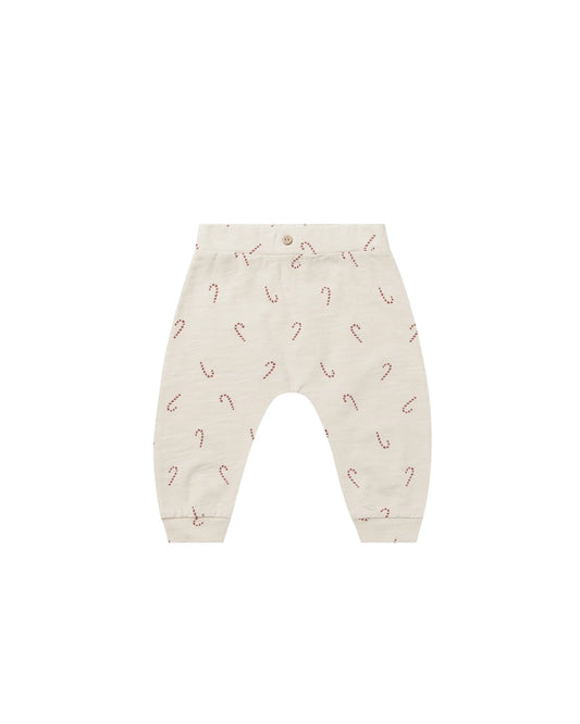 Rylee + Cru infant candy cane slouch pants