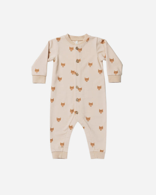 Rylee + Cru infant button jumpsuit