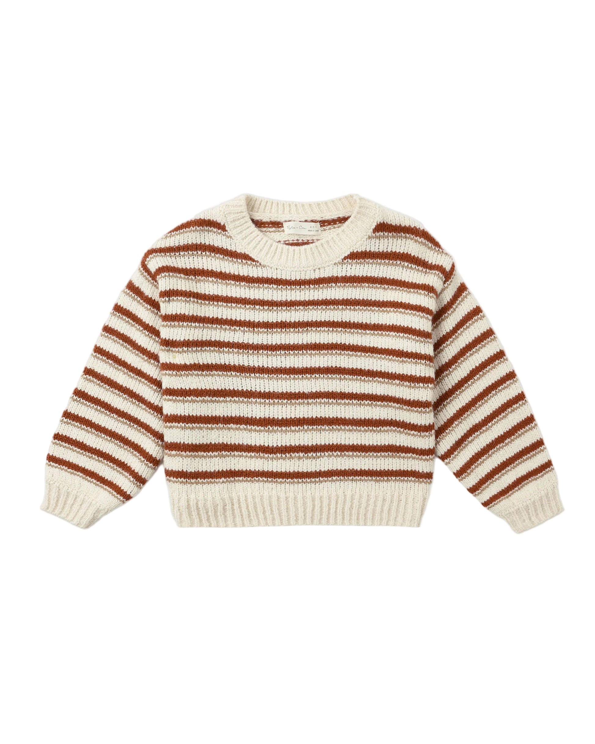 Rylee + Cru kids ruby stripe aspen sweater
