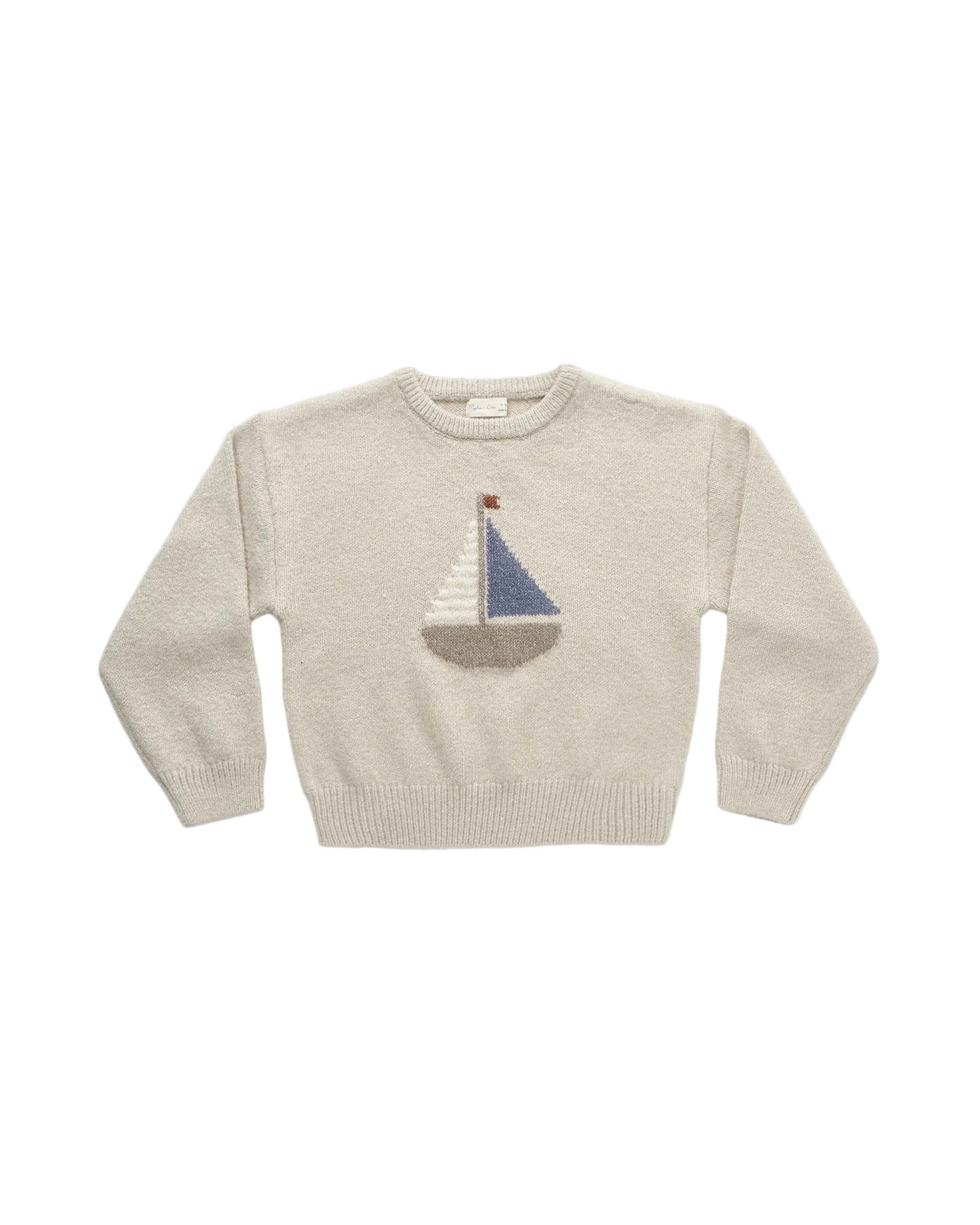 Rylee + Cru infant & kids sailboat sweater