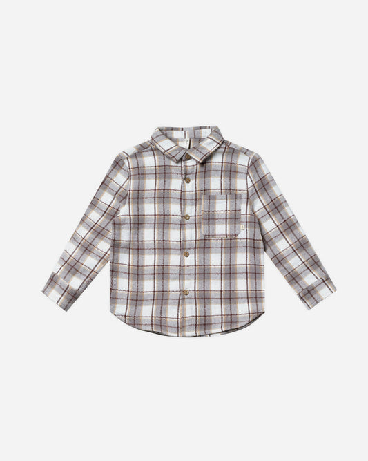 Rylee + Cru infant & boys flannel shirt
