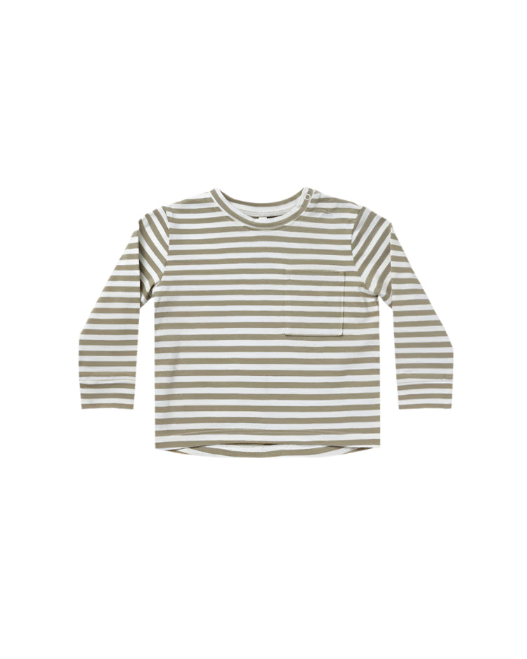 Rylee + Cru infant & kids stripe skater tee