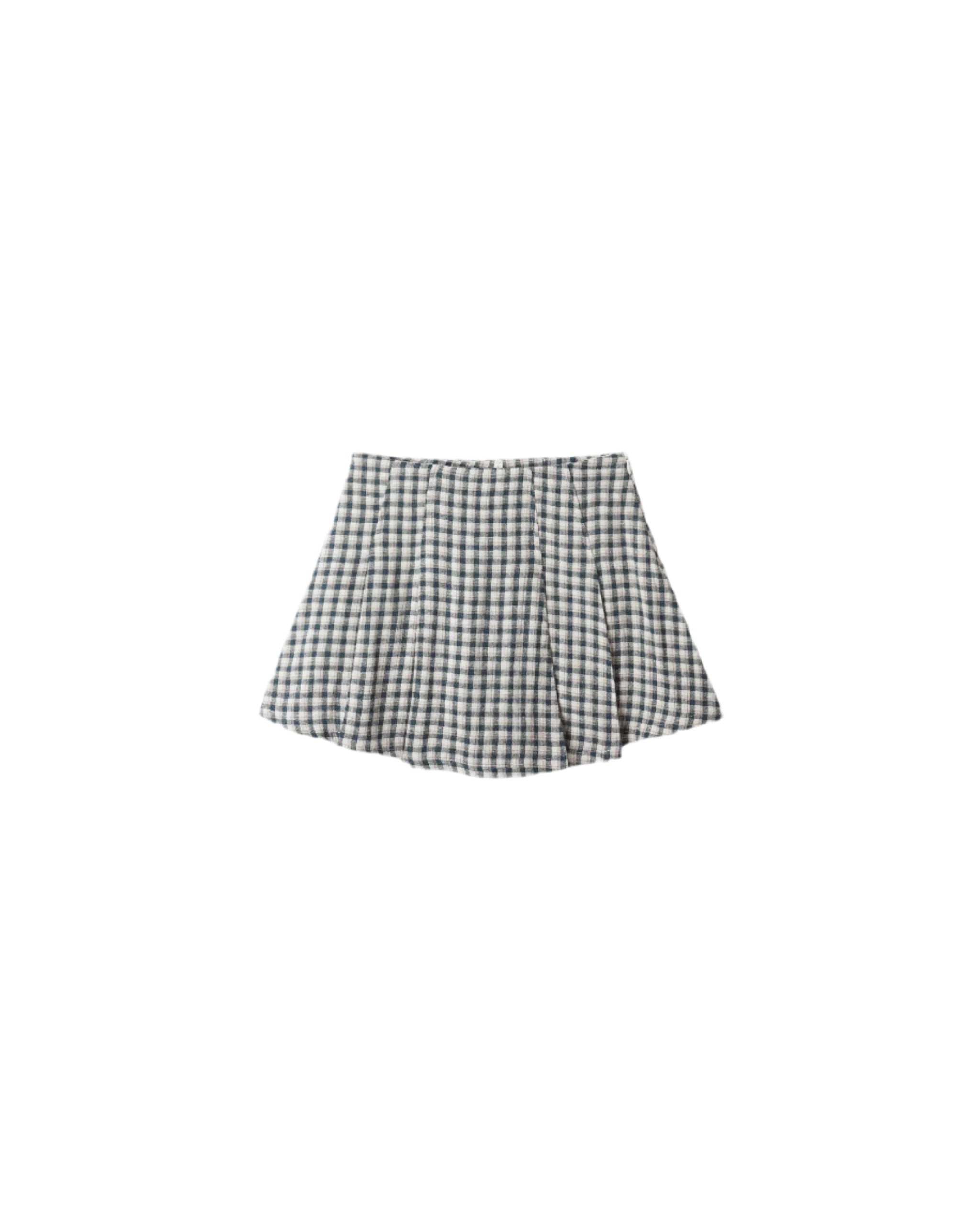 Rylee + Cru girls pleated mini skirt