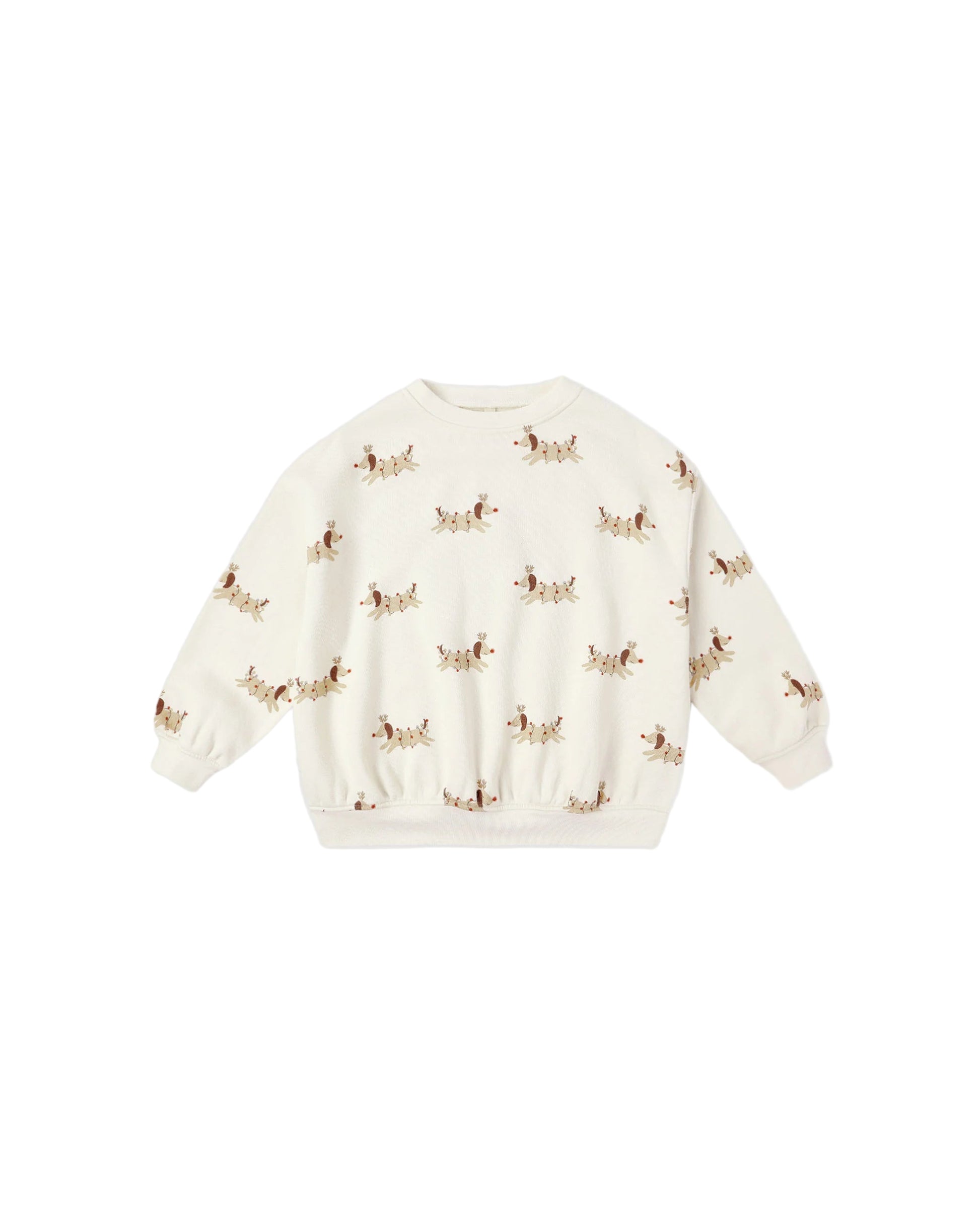 Rylee + Cru infant & kids christmas dogs relaxed sweatshirt