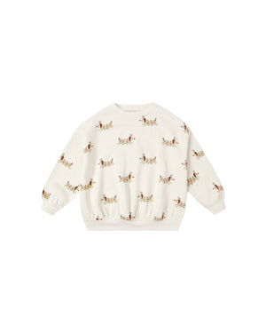 Rylee + Cru infant & kids christmas dogs relaxed sweatshirt