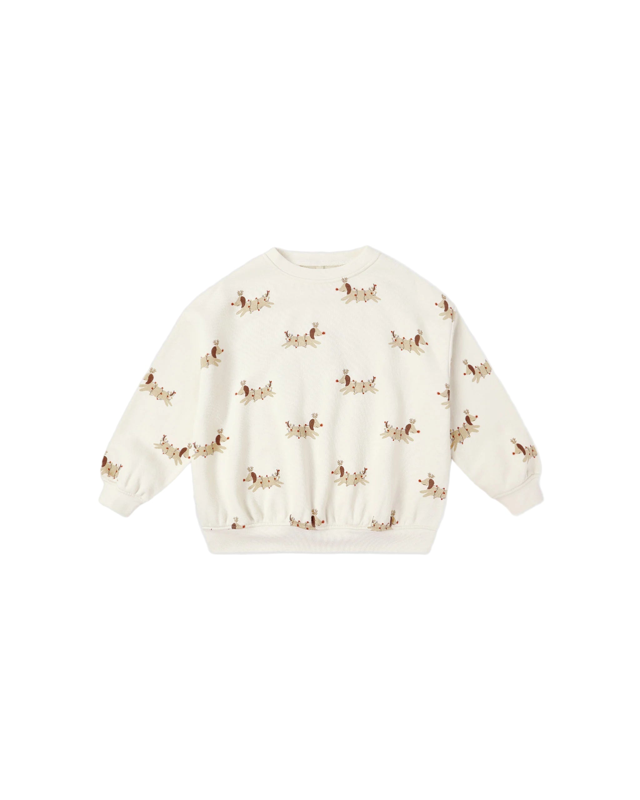 Rylee + Cru infant & kids christmas dogs relaxed sweatshirt